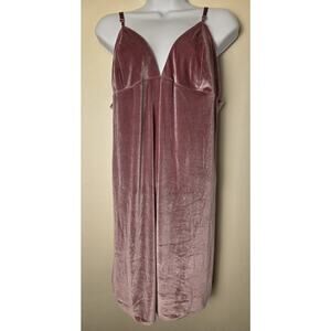 Victoria's Secret Pink Velvet Chemise NWT